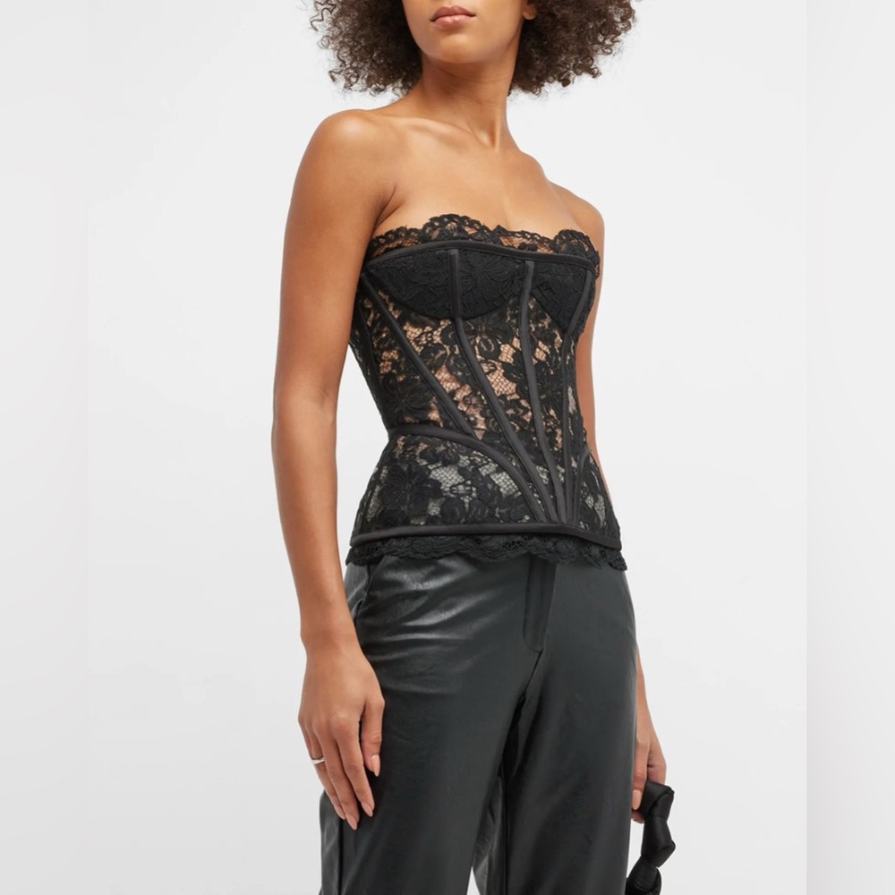 Rozie Corsets, Lace Top, nwt, size FR36 (US 0, XS).
